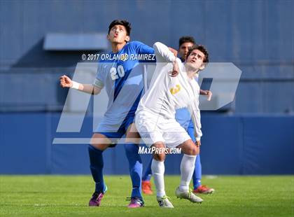 Thumbnail 3 in San Pasqual vs Patrick Henry (Soccer at the Q) photogallery.