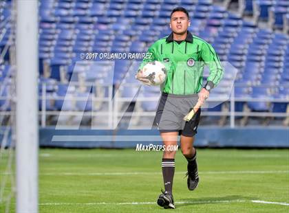 Thumbnail 1 in San Pasqual vs Patrick Henry (Soccer at the Q) photogallery.