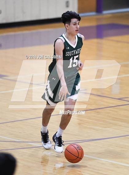 Thumbnail 3 in Boerne vs Southwest (Boerne ISD Tournament) photogallery.