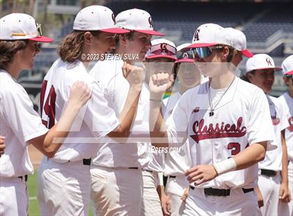 Thumbnail 1 in Classical Academy vs. Foothills Christian @ Petco Park photogallery.