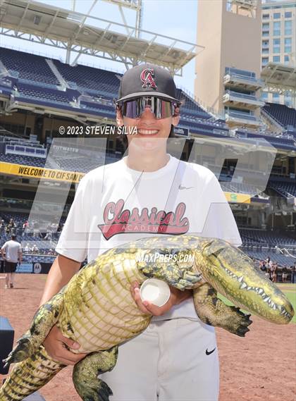 Thumbnail 1 in Classical Academy vs. Foothills Christian @ Petco Park photogallery.