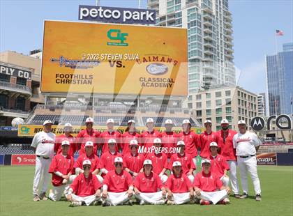 Thumbnail 1 in Classical Academy vs. Foothills Christian @ Petco Park photogallery.