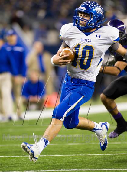Thumbnail 3 in Lincoln vs. Frisco (UIL 4A Area Playoff) photogallery.