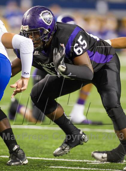 Thumbnail 1 in Lincoln vs. Frisco (UIL 4A Area Playoff) photogallery.