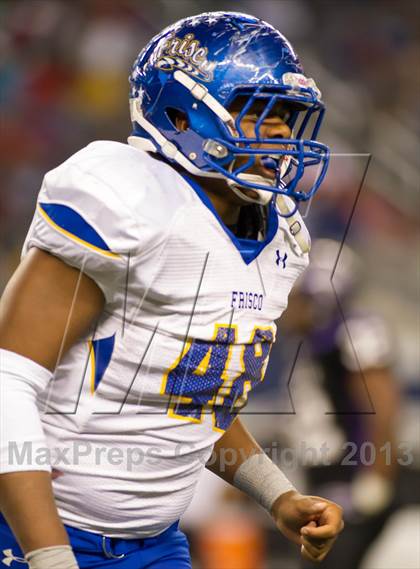 Thumbnail 3 in Lincoln vs. Frisco (UIL 4A Area Playoff) photogallery.