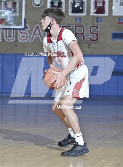 Thumbnail 1 in Moore Catholic vs LaSalle Academy (CHSAA Spring Tounament) photogallery.