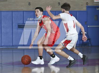 Thumbnail 2 in Moore Catholic vs LaSalle Academy (CHSAA Spring Tounament) photogallery.