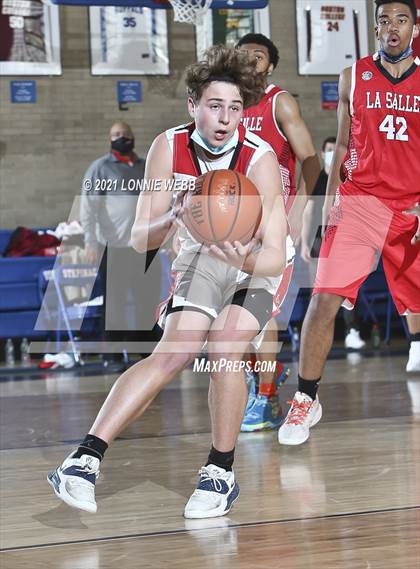 Thumbnail 1 in Moore Catholic vs LaSalle Academy (CHSAA Spring Tounament) photogallery.