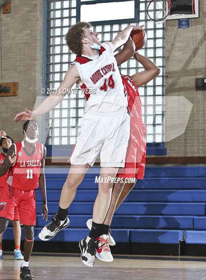 Thumbnail 3 in Moore Catholic vs LaSalle Academy (CHSAA Spring Tounament) photogallery.