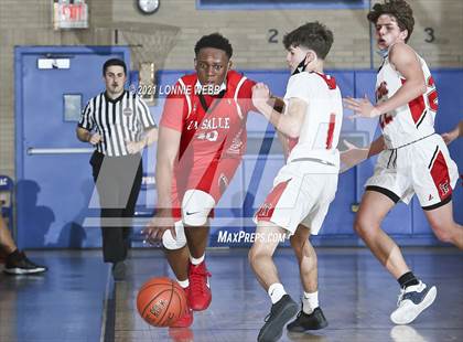 Thumbnail 1 in Moore Catholic vs LaSalle Academy (CHSAA Spring Tounament) photogallery.