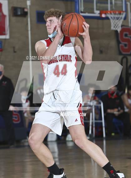 Thumbnail 2 in Moore Catholic vs LaSalle Academy (CHSAA Spring Tounament) photogallery.