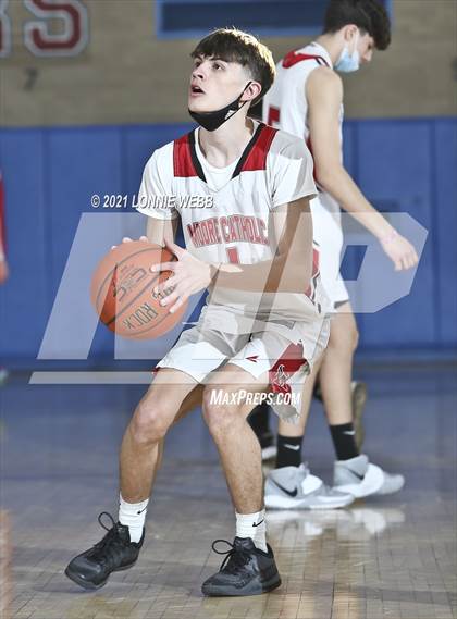 Thumbnail 3 in Moore Catholic vs LaSalle Academy (CHSAA Spring Tounament) photogallery.