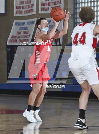 Thumbnail 3 in Moore Catholic vs LaSalle Academy (CHSAA Spring Tounament) photogallery.