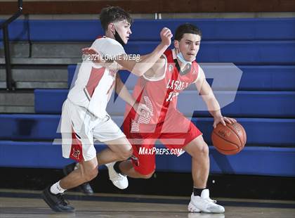 Thumbnail 2 in Moore Catholic vs LaSalle Academy (CHSAA Spring Tounament) photogallery.