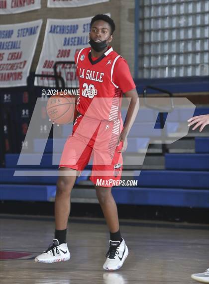 Thumbnail 3 in Moore Catholic vs LaSalle Academy (CHSAA Spring Tounament) photogallery.
