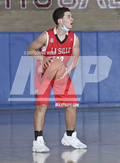 Thumbnail 1 in Moore Catholic vs LaSalle Academy (CHSAA Spring Tounament) photogallery.