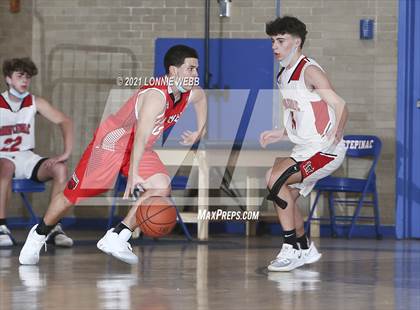 Thumbnail 3 in Moore Catholic vs LaSalle Academy (CHSAA Spring Tounament) photogallery.