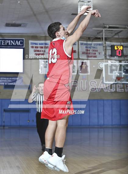 Thumbnail 2 in Moore Catholic vs LaSalle Academy (CHSAA Spring Tounament) photogallery.