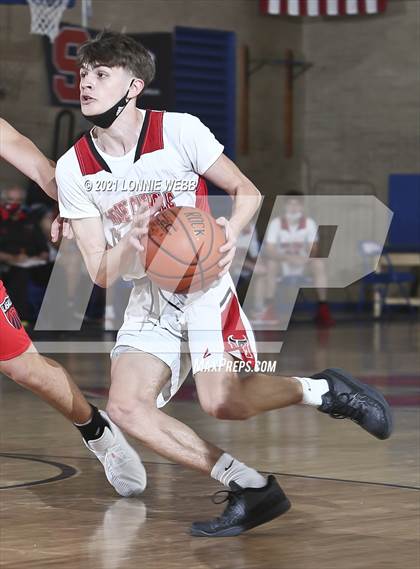 Thumbnail 2 in Moore Catholic vs LaSalle Academy (CHSAA Spring Tounament) photogallery.
