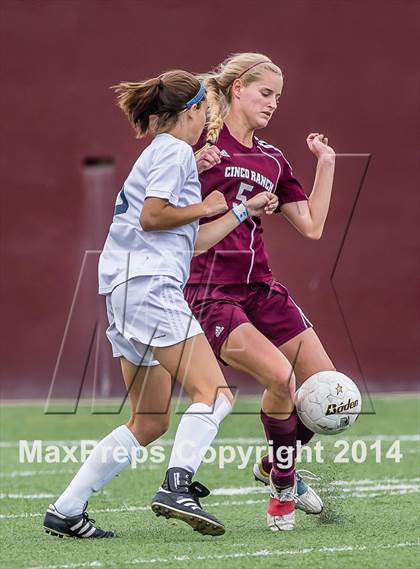 Thumbnail 1 in Cinco Ranch vs Seven Lakes ( 5A Region 3 Final ) photogallery.