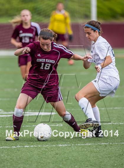 Thumbnail 2 in Cinco Ranch vs Seven Lakes ( 5A Region 3 Final ) photogallery.