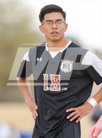Thumbnail 3 in Pusch Ridge Christian Academy vs. Desert Edge (Chandler Prep Invitational) photogallery.
