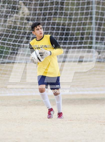 Thumbnail 2 in Pusch Ridge Christian Academy vs. Desert Edge (Chandler Prep Invitational) photogallery.