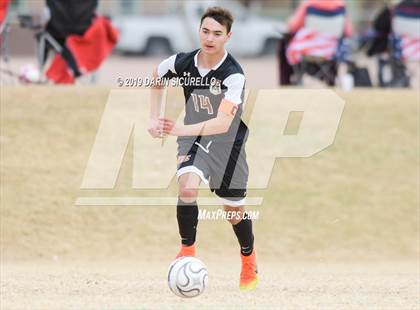 Thumbnail 1 in Pusch Ridge Christian Academy vs. Desert Edge (Chandler Prep Invitational) photogallery.
