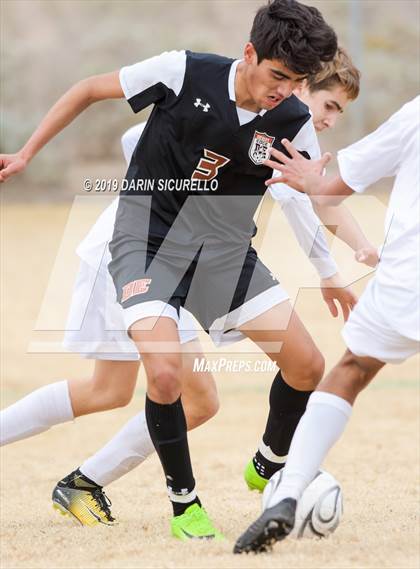 Thumbnail 3 in Pusch Ridge Christian Academy vs. Desert Edge (Chandler Prep Invitational) photogallery.