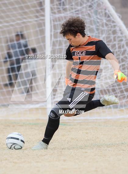 Thumbnail 1 in Pusch Ridge Christian Academy vs. Desert Edge (Chandler Prep Invitational) photogallery.