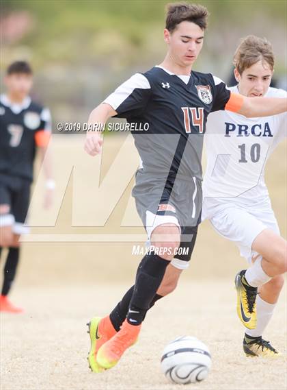 Thumbnail 1 in Pusch Ridge Christian Academy vs. Desert Edge (Chandler Prep Invitational) photogallery.