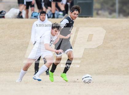 Thumbnail 1 in Pusch Ridge Christian Academy vs. Desert Edge (Chandler Prep Invitational) photogallery.