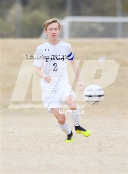 Thumbnail 1 in Pusch Ridge Christian Academy vs. Desert Edge (Chandler Prep Invitational) photogallery.