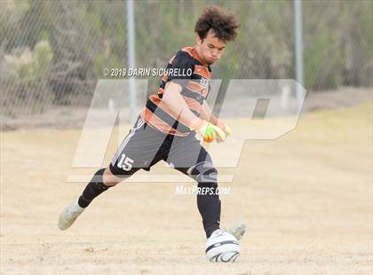 Thumbnail 1 in Pusch Ridge Christian Academy vs. Desert Edge (Chandler Prep Invitational) photogallery.