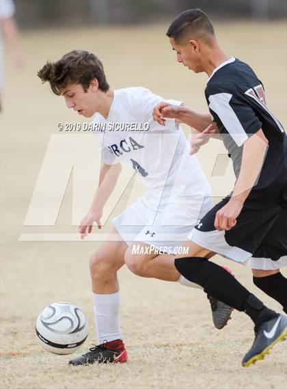 Thumbnail 3 in Pusch Ridge Christian Academy vs. Desert Edge (Chandler Prep Invitational) photogallery.