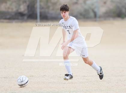 Thumbnail 3 in Pusch Ridge Christian Academy vs. Desert Edge (Chandler Prep Invitational) photogallery.
