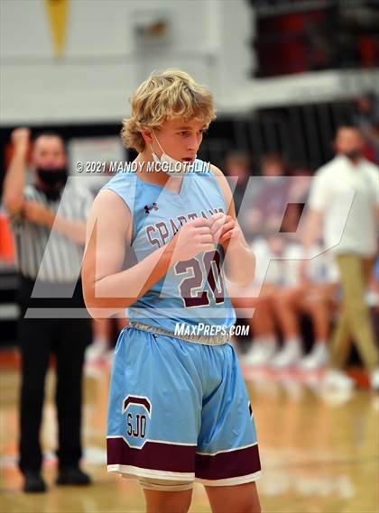 Thumbnail 2 in St. Joseph-Ogden vs. Denmark (Kevin Brown Memorial Tournament of Champions) photogallery.
