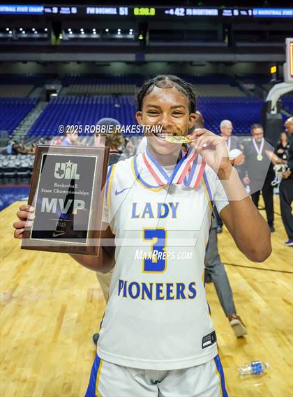 Thumbnail 2 in Boswell vs. Fort Bend Hightower (UIL 6A Basketball Division II Final Medal Ceremony) photogallery.