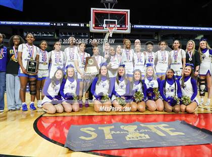Thumbnail 1 in Boswell vs. Fort Bend Hightower (UIL 6A Basketball Division II Final Medal Ceremony) photogallery.