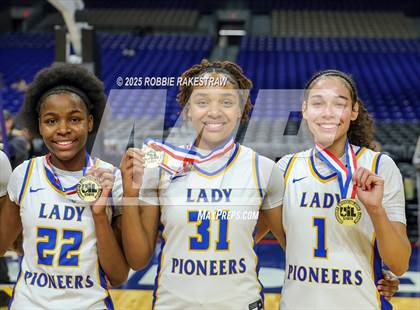 Thumbnail 2 in Boswell vs. Fort Bend Hightower (UIL 6A Basketball Division II Final Medal Ceremony) photogallery.