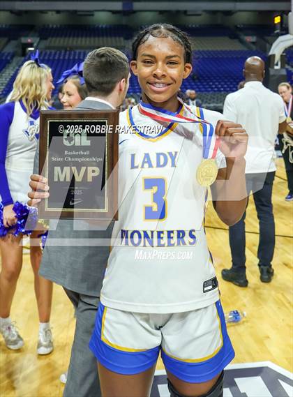 Thumbnail 3 in Boswell vs. Fort Bend Hightower (UIL 6A Basketball Division II Final Medal Ceremony) photogallery.
