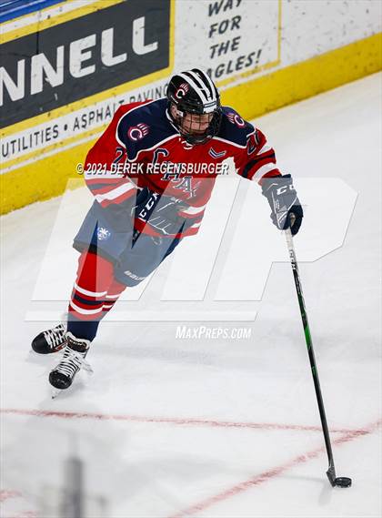 Thumbnail 2 in Chaparral vs Fort Collins (CHSAA 5A Hockey Semifinals) photogallery.