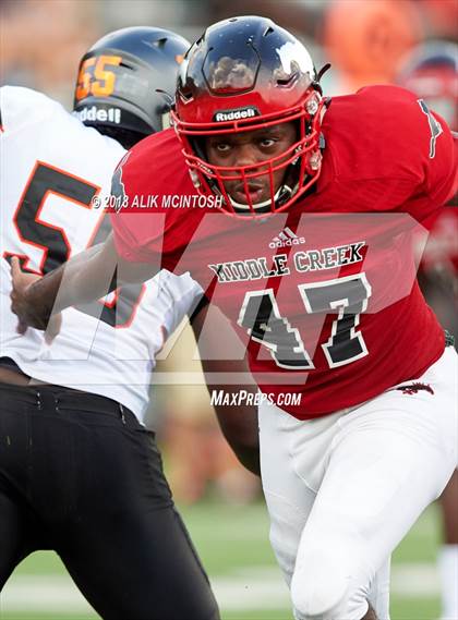 Thumbnail 2 in Middle Creek vs New Hanover (HighSchool OT.com Jamboree) photogallery.