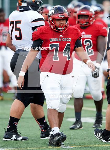 Thumbnail 2 in Middle Creek vs New Hanover (HighSchool OT.com Jamboree) photogallery.