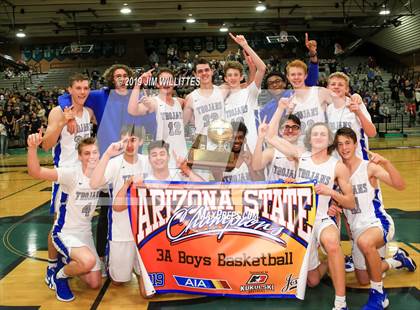Thumbnail 1 in Valley Christian vs. Pusch Ridge Christian Academy (AIA 3A Final)  photogallery.
