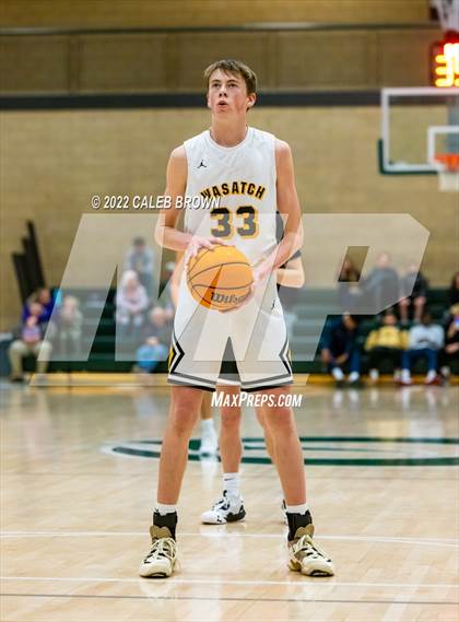 Thumbnail 3 in Wasatch vs. Highland (Utah Autism Holiday Classic) photogallery.