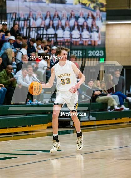 Thumbnail 2 in Wasatch vs. Highland (Utah Autism Holiday Classic) photogallery.