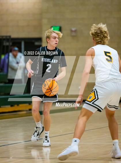 Thumbnail 2 in Wasatch vs. Highland (Utah Autism Holiday Classic) photogallery.