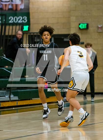 Thumbnail 2 in Wasatch vs. Highland (Utah Autism Holiday Classic) photogallery.