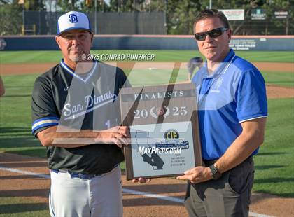Thumbnail 2 in Glendora vs. San Dimas (CIF SS Division 3 Final) photogallery.